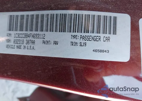 2015 Chrysler 200 S из США, поврежденный, VIN 1C3CCCBB4FN693112